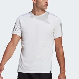 Adidas Men's Own the Run Tee - White (L)